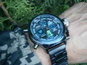 Годинник чоловічий спортивний Mílitary AMST 3003C Metall All Black