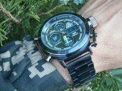 Годинник чоловічий спортивний Mílitary AMST 3003C Metall All Black