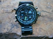 Годинник чоловічий спортивний Mílitary AMST 3003C Metall All Black