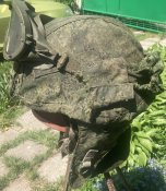 Каска шолом орка Армоком 6Б47 + тактичні окуляри, балаклава і кавери на каску та очки
