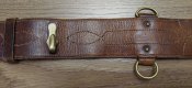 Ремень офицерский, кожа, размер 114 х 5,7 см, пмв, б/у, армия ВС Великобритании