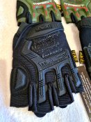 Тактические перчатки mechanix черные