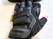 Тактические перчатки mechanix черные
