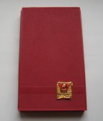 набор ВЛКСМ ЦК ЛКСМУ 60 лет 1919-1979 настольная медаль + 3 знака ленты орденов