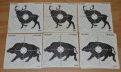 Мишени "Меткий стрелок" 3шт. с оленем остальные с кабаном всего 32