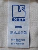 Рубашка парадная Schild, размер 43/62, 1996 г, склад, армия ВС Швейцарии