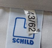 Рубашка парадная Schild, размер 43/62, 1996 г, склад, армия ВС Швейцарии