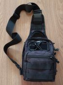 Тактическая сумка-рюкзак на одной лямке M-TAC, кобура, кордура, б/у
