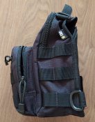 Тактическая сумка-рюкзак на одной лямке M-TAC, кобура, кордура, б/у