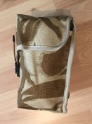 Подсумок под флягу, water bottle pounch DDPM, Британия