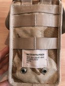 Подсумок под флягу, water bottle pounch DDPM, Британия