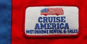 Органайзер Cruise America, на завязке, ткань, новый, США