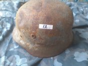 Німецька каска М-40 №12