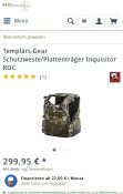 Плитоноска Templars Gear Schutzweste