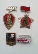 Значки СССР (одним лотом)