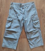 Трекинговые бриджи, шорты Lee Cooper, размер 34, серые, Великобритания