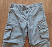Трекинговые бриджи, шорты Lee Cooper, размер 34, серые, Великобритания