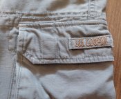 Трекинговые бриджи, шорты Lee Cooper, размер 34, серые, Великобритания