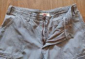 Трекинговые бриджи, шорты Lee Cooper, размер 34, серые, Великобритания