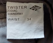 Трекинговые бриджи, шорты Lee Cooper, размер 34, серые, Великобритания