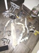 Запчасти от самолёта оркастана