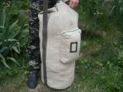Баул транспортний БТ-90, брезент, 90 літрів.