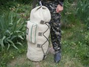 Баул транспортний БТ-90, брезент, 90 літрів.