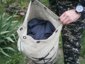 Баул транспортний БТ-90, брезент, 90 літрів.