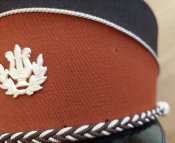 Фуражка, кепи + кокарда, военный оркестр, музыкант, размер 54-61, б/у, в резерве