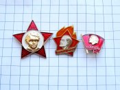 Октябрёнок-пионер-комсомолец.