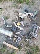 Запчасти от самолёта оркастана