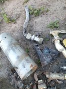Запчасти от самолёта оркастана