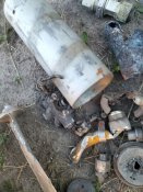 Запчасти от самолёта оркастана