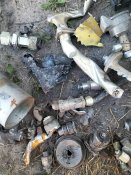 Запчасти от самолёта оркастана