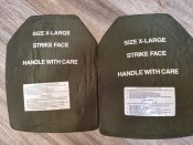 Керамічні бронепластини ESAPI - x-Large.