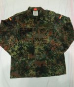 Китель военный оригинал Германия (Бундесвер) Flecktarn Gr.7 б/у №23