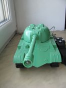 Игрушка СССР Танк на управлении Новый Винтаж