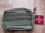 Подсумок аптечки molly олива новый водостойкий размер 14х18 см.