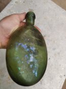 Скляна фляга ріа.