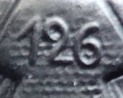 Знак "За ранение 1939" в чёрном (126).