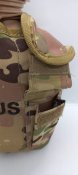 Тактическая Фляга Котелок чехол Мультикам Военная US