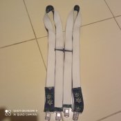 підтяжки Х-подібні.едельвейс,РСТ Німеччина. Б/В. довжина115см. 135см.