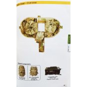 Комплектующие рюкзаков, чехол радиостанции для рюкзаков Virtus, mtp, оригинал Британия