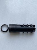 Дулове гальмо-компенсатор Lantac Dragon для AR10 (.308) з дуловою різьбою 5/8-24 UNEF R/H  Детальніш