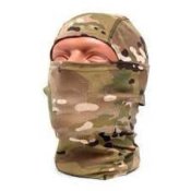 Легка дихаюча багатофункціональна балаклава - Multicam