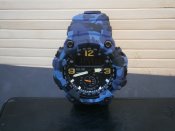 Годинник чоловічий Skmei 1637 Blue-Military, камуфляж.