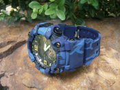 Годинник чоловічий Skmei 1637 Blue-Military, камуфляж.