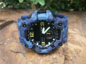 Годинник чоловічий Skmei 1637 Blue-Military, камуфляж.