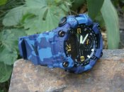 Годинник чоловічий Skmei 1637 Blue-Military, камуфляж.
