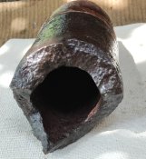 карандашница из 76мм осколочного снаряда  ссср